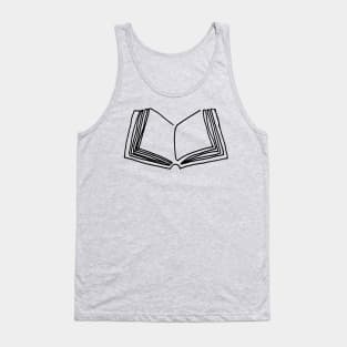 One line book Tank Top